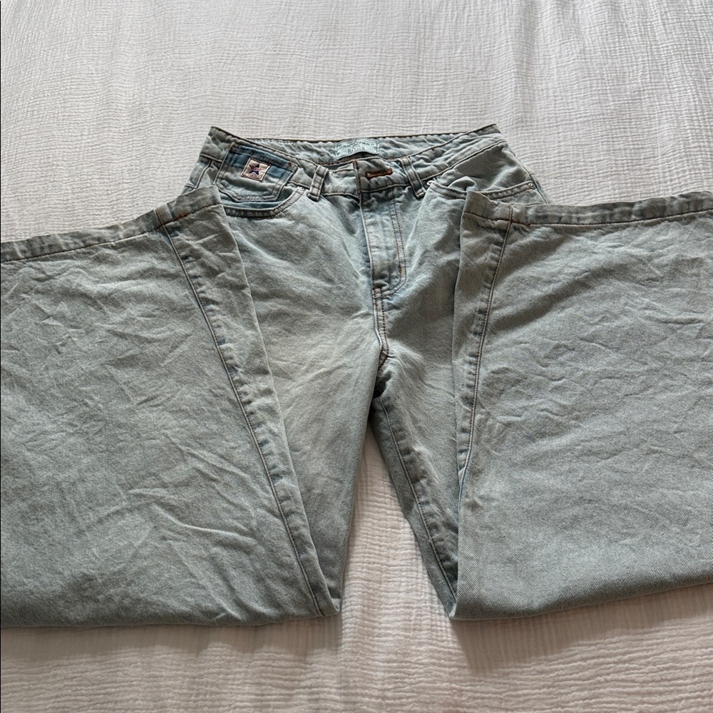 SOLD ON DEPOP REVICE empire jean color mist size 24 - Picture 4 of 6